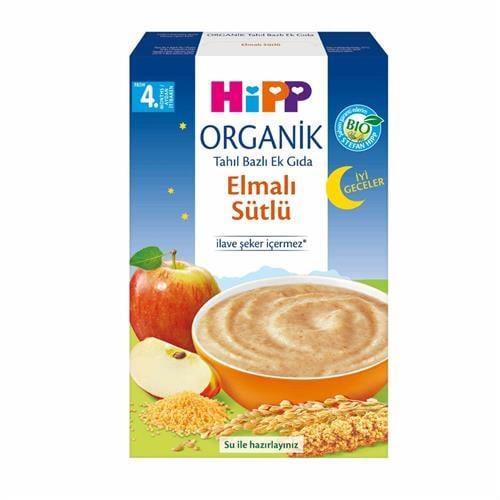 Hipp Organik Elmalı Sütlü Tahıl Bazlı Ek Gıda 250 Gr