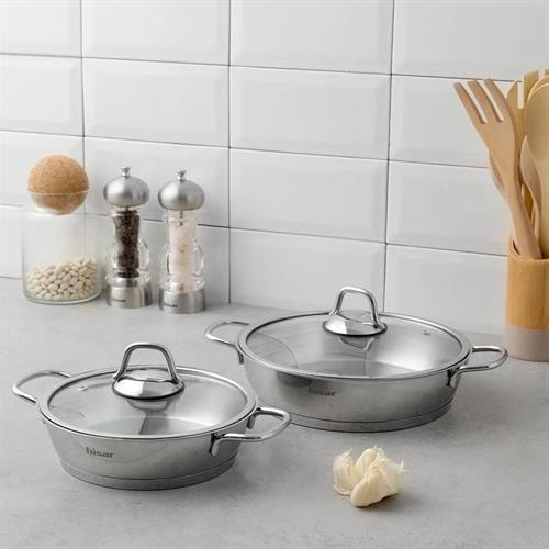 Hisar Teos Metal Saplı Sahan Seti 4 Parça