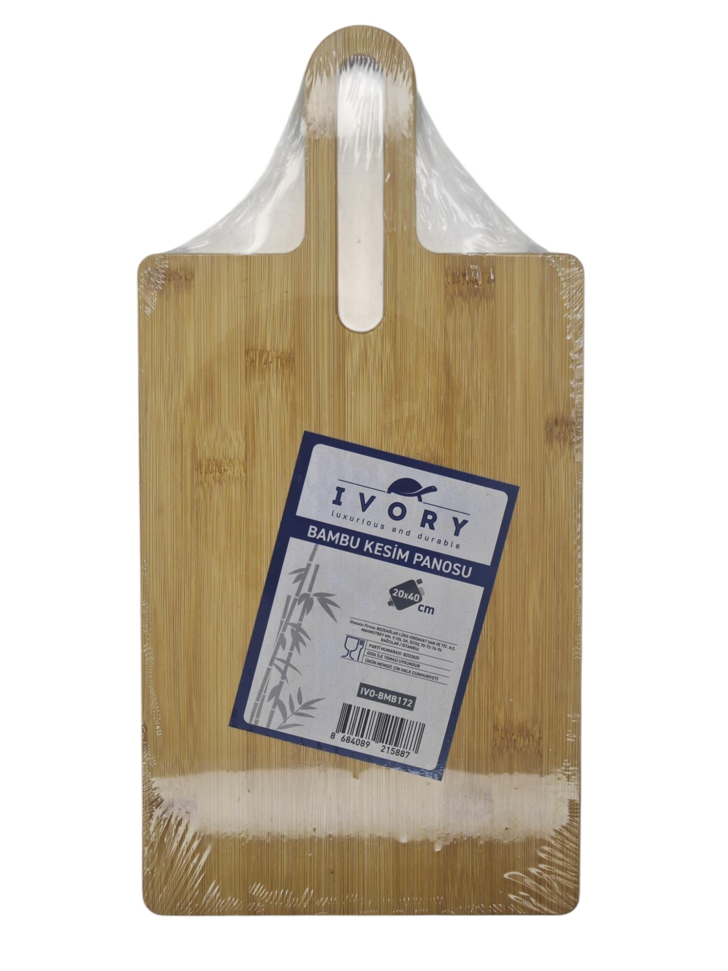 IVO-BMB172   İvory Bambu Kesim Tahtası 20*40cm