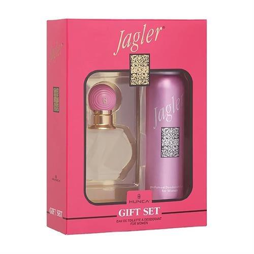 Jagler Gift Set 60 ml Gold+150 ml Deodorant For Women
