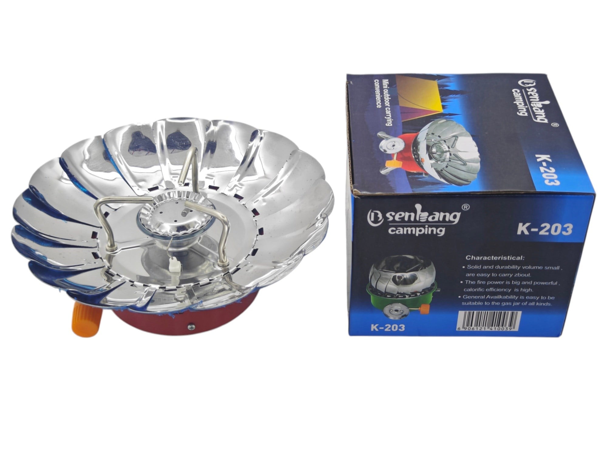 K-203   Senhang Mini Outdoor Ruzgarlıklı Ocak