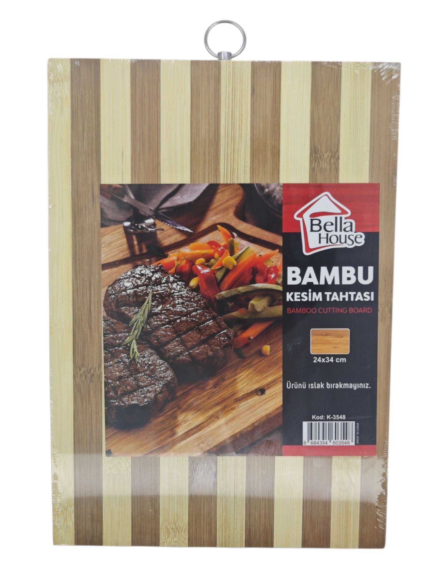 K-3548   Bella House Bambu Kesim Tahtası 24*34cm