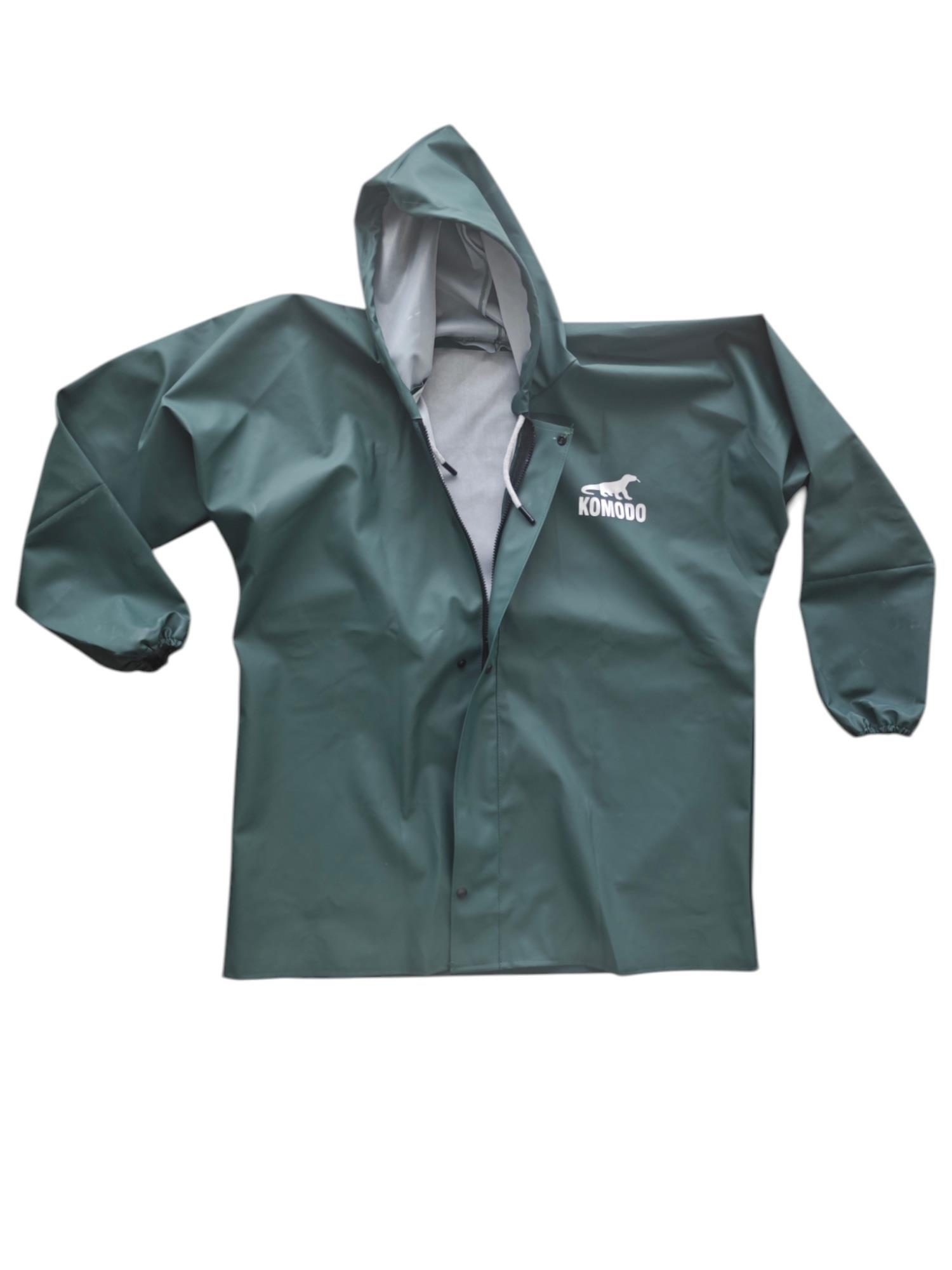 K-53   Komodo PVC Fermuarlı Üst Yağmurluk