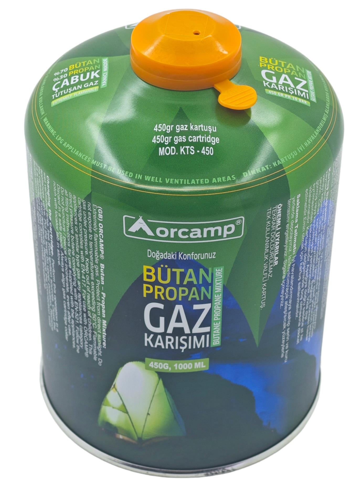 KTS-450   ORCAMP VİDALI KARTÜŞ TÜP 450gr 1000ml