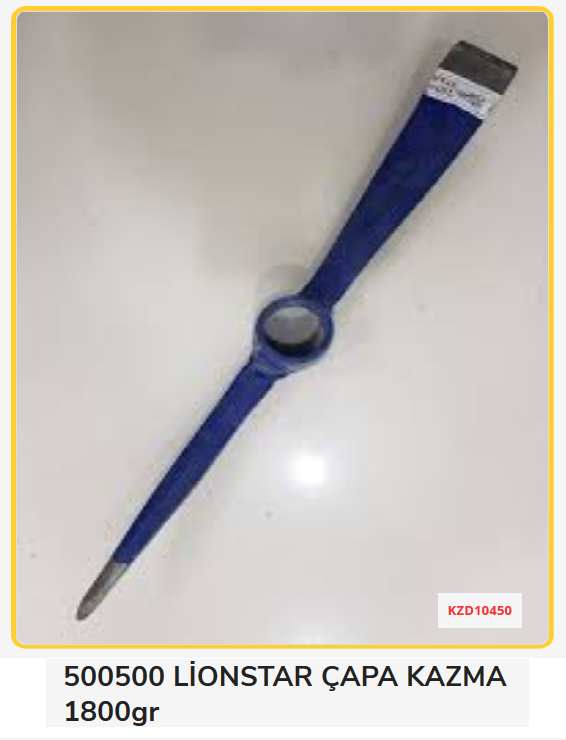 KZ2004   SAİT DEMİRCİ ÇELİK KAZMA - Mavi