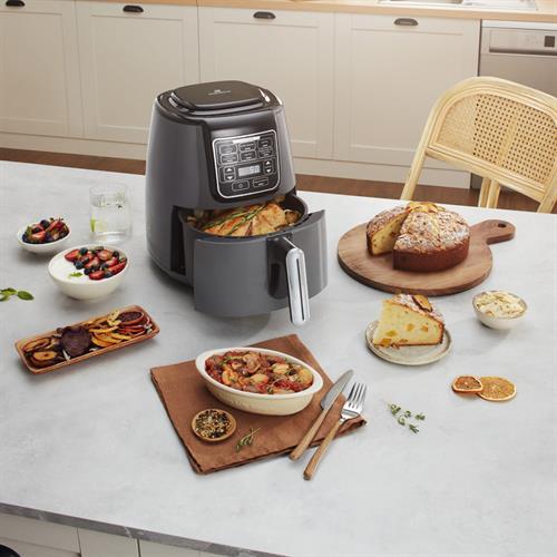 Karaca Air Pro Cook XL 2 İn 1 Konuşan Airfryer Rosegold 4L