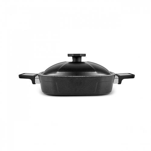 Karaca Biogranit Tank 7 Parça Tencere Seti Black