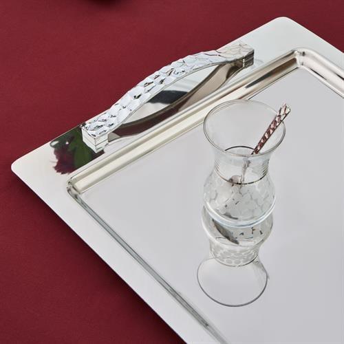 Karaca Cella Platin 40 Parça 12 Kişilik Çay Seti