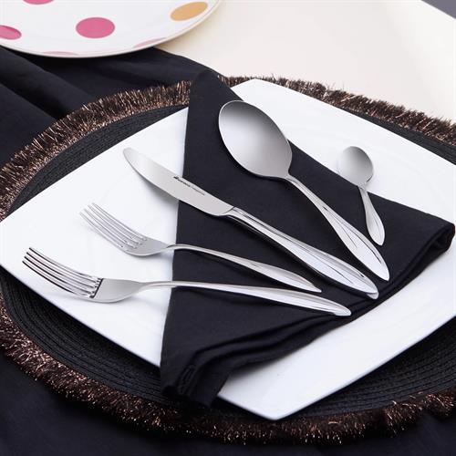 Karaca Costa Platin 12 Kişilik 60 Parça Çatal Kaşık Bıçak Takımı