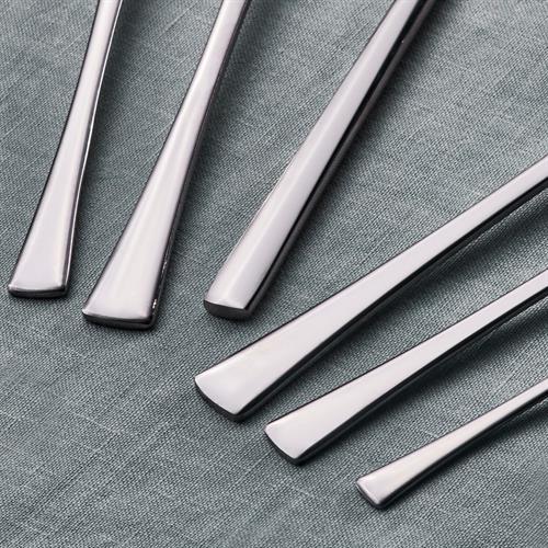 Karaca Elegance Rayer Platin 12 Kişilik 72 Parça Çatal Kaşık Bıçak Takımı