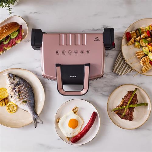 Karaca Future Tost Makinesi Rosegold 4 Dilim Kapasiteli