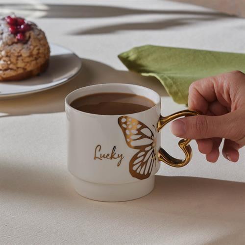 Karaca Kelebek Lucky Mug 340 Ml