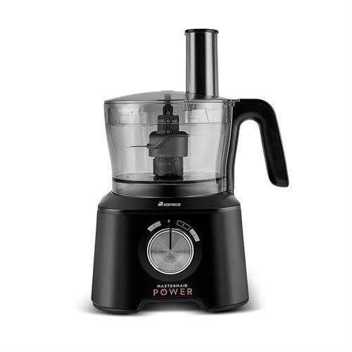 Karaca Mastermaid Power Max 11 İn 1 Mutfak Robotu 2500W Matte Black Silver