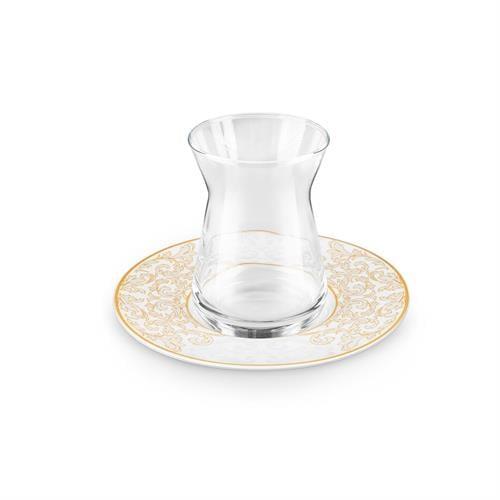 Karaca Nazende 12 Parça 6 Kişilik Çay Seti