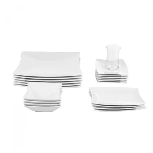 Karaca New Perfect White 26 Parça 6 Kişilik Kahvaltı Takımı