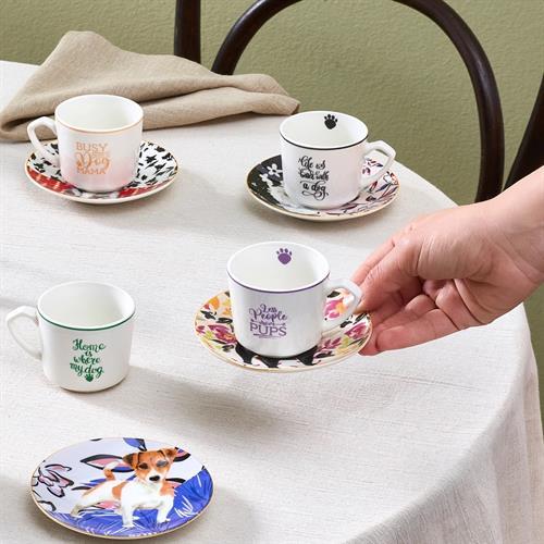 Karaca Perro 6 Kişilik Kahve Fincan Takımı 80 Ml