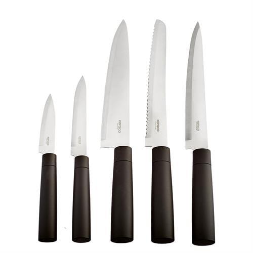 Karaca Roscar Black 6 Parça Bıçak Seti