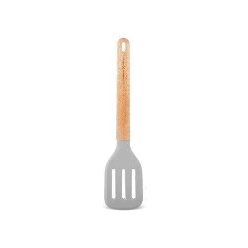 Karaca X Refika Gadgets Ahşap Saplı Silikon Oluklu Spatula