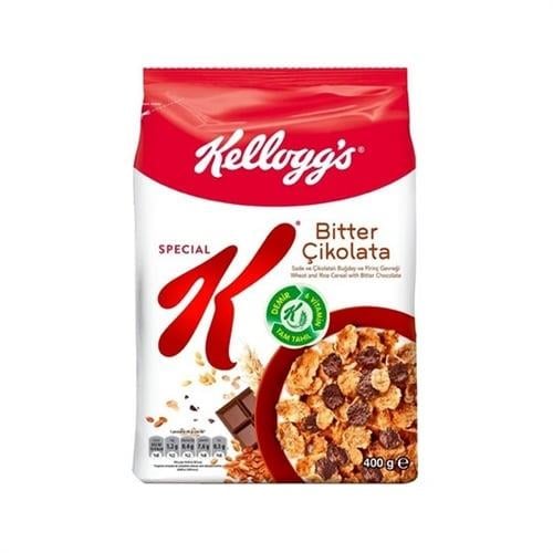 Kelloggs Special K Bitter Çikolatalı Tam Buğday Ve Pirinç Gevreği 400 g