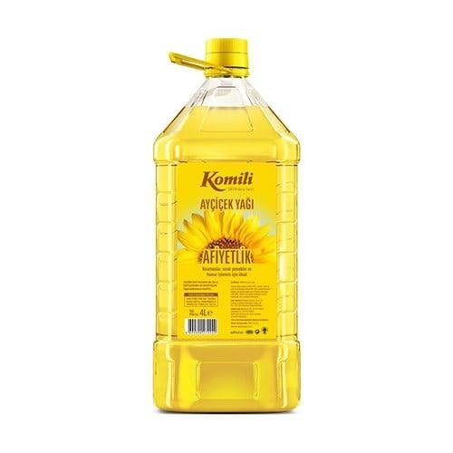 Komili Ayçiçek Yağı 4Lt Pet