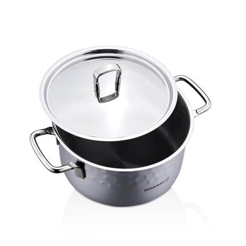 Korkmaz Tencere Seti Erna İnox 8 Prc A1963-1