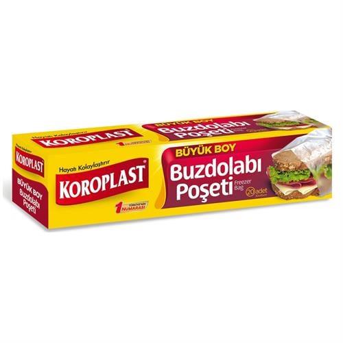 Koroplast Buzdolabı Poşeti Büyük 30*45