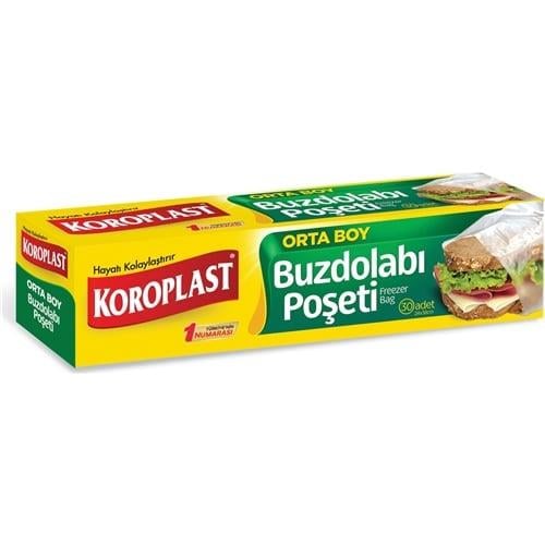 Koroplast Buzdolabı Poşeti Orta 24*38