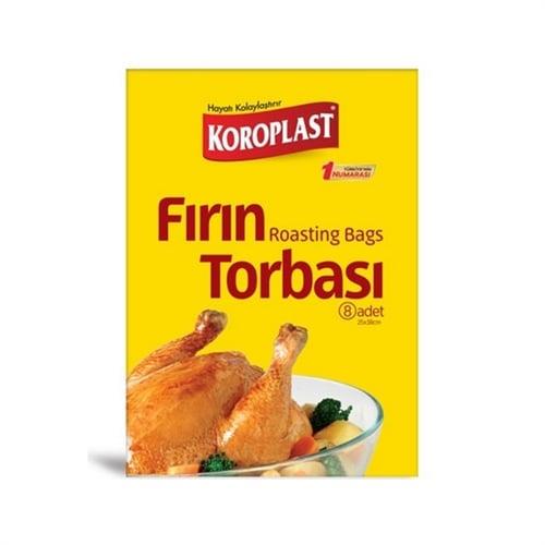 Koroplast Fırın Torbası 25*38 8'Li