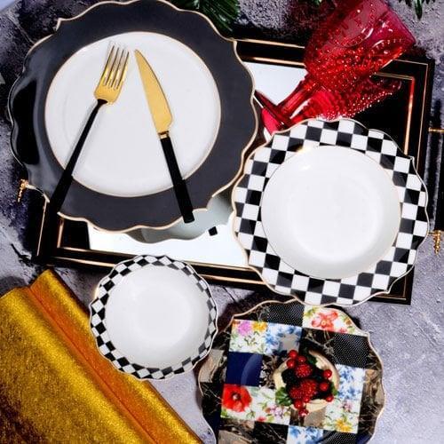 Kosova Bone China 24 Parça Yemek Takımı DSN-03