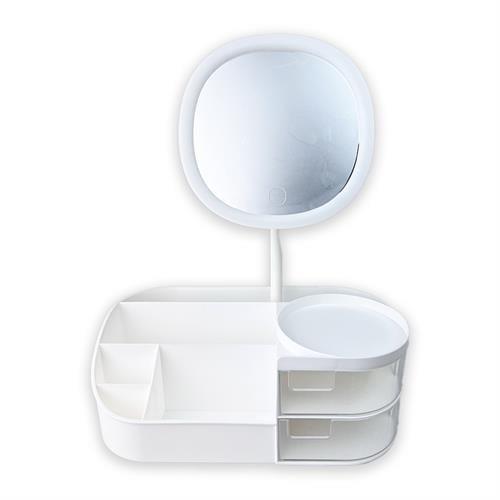 Krd Home Aynalı Işıklı Organizer