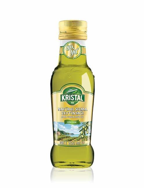 Kristal Zeytinyağı Natürel Sızma Cam 250 ml