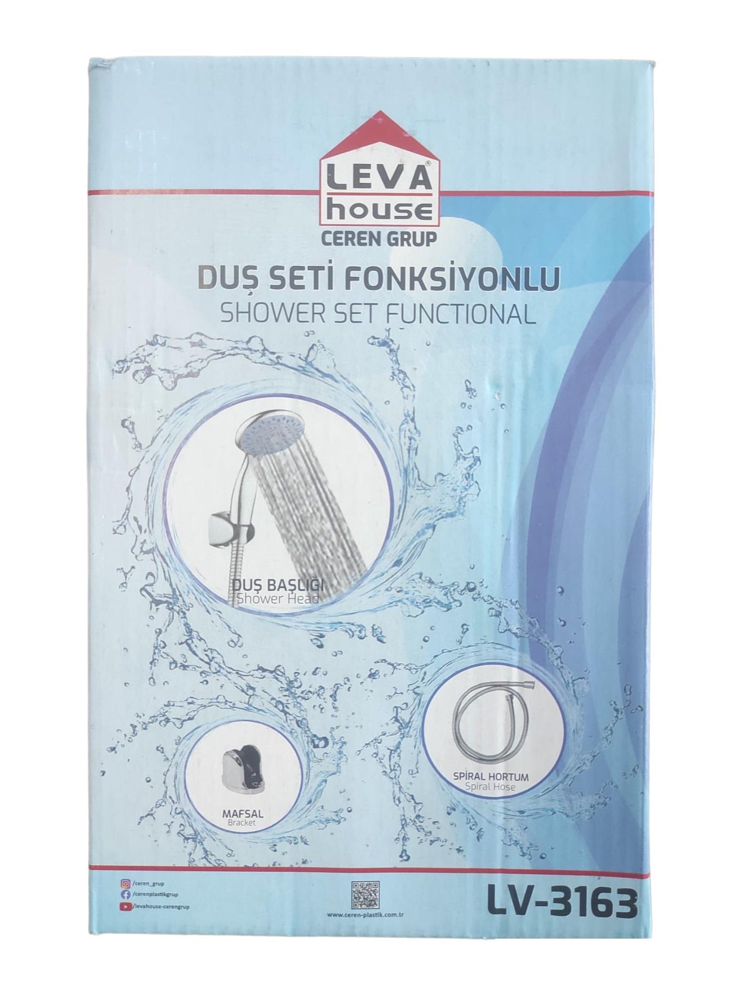 LV-3163   LEVA HOUSE FONKSİYONLU DUŞ SETİ