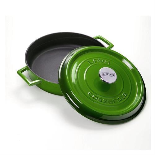 Lava Kısa Tencere Yeşil 24 Cm