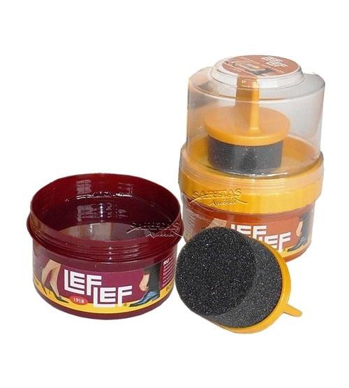 Leflef Krem Ayakkabı Boyası Süngerli kahve