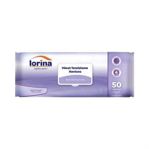 Lorina Vücut Temizleme Havlusu 50 li
