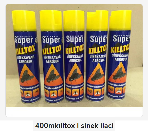 M-20   KILLTOX HAŞERE SPREY 400ml