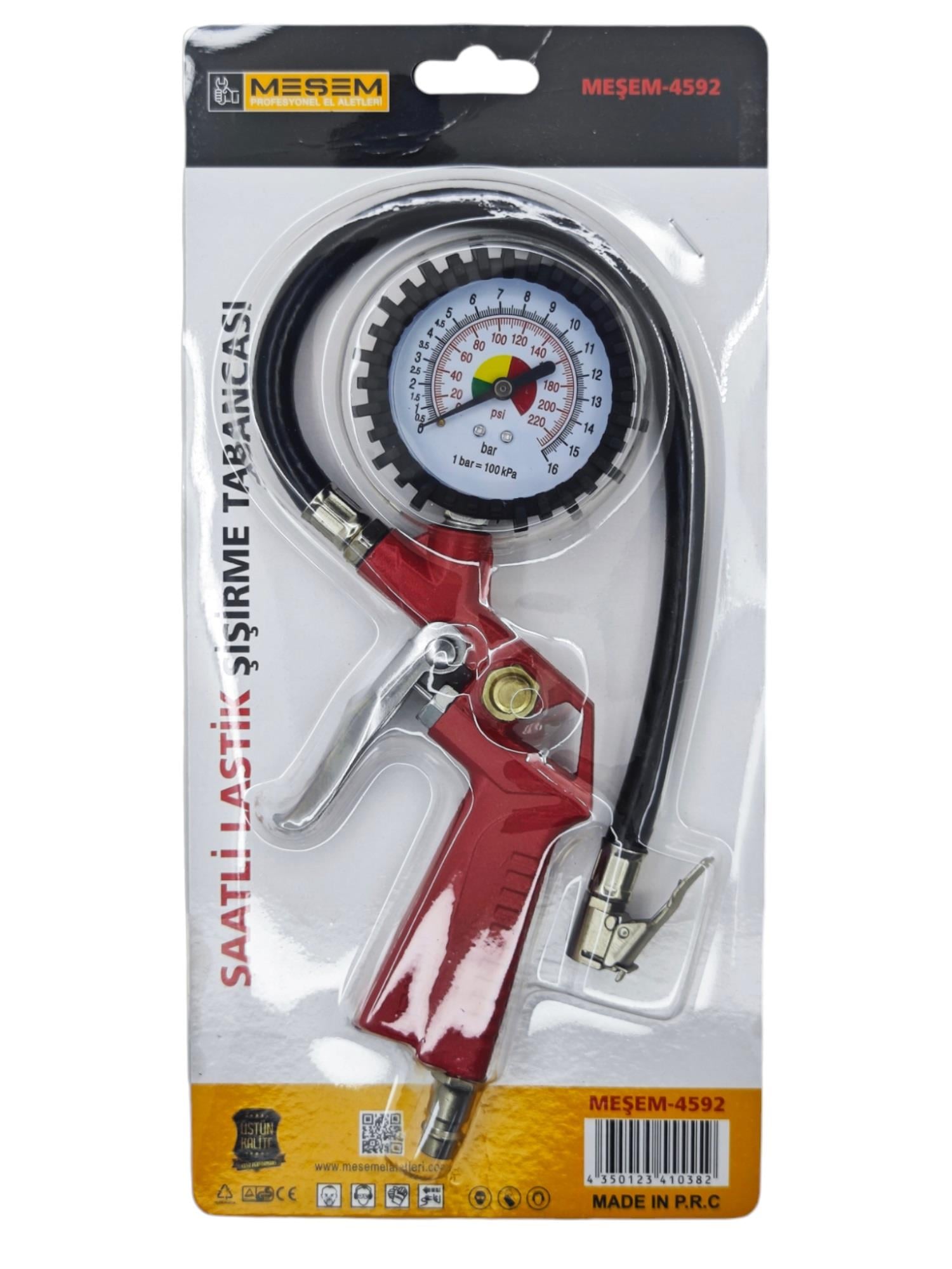 M-4592   Meşem Saatli lastik Şişirme Tabancası