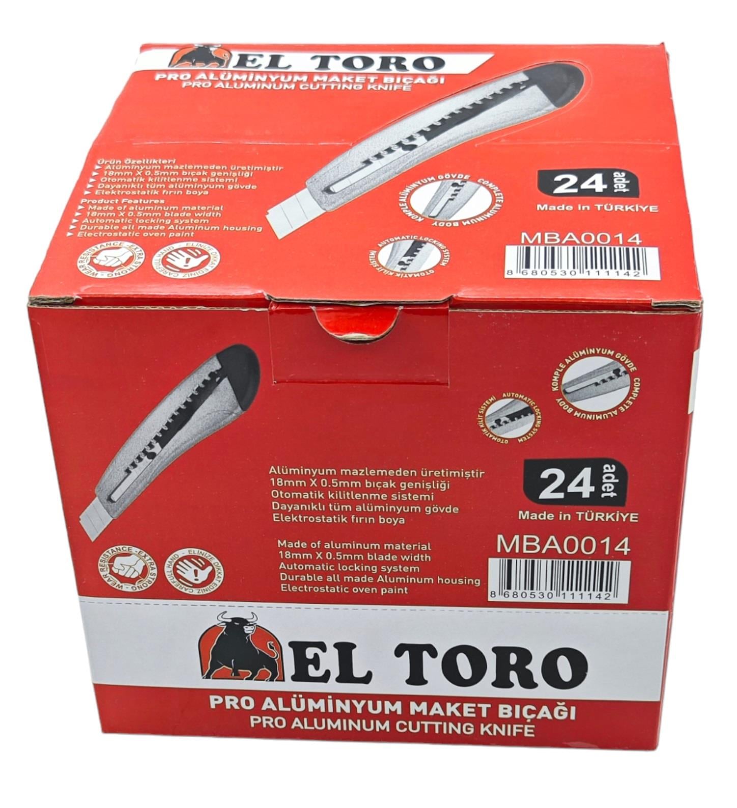 El Toro Pro Alüminyum Maket Içağı
