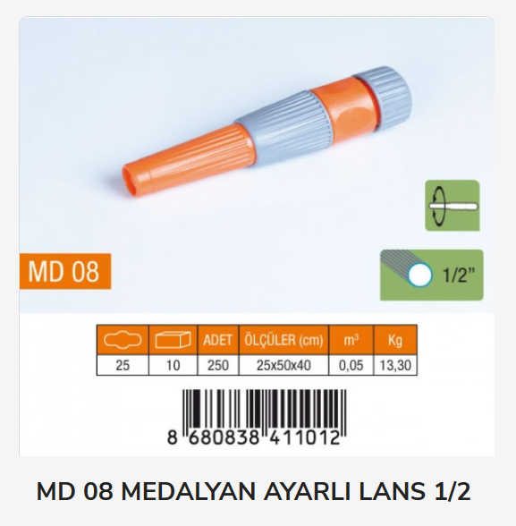 MD 08   MEDALYAN AYARLI LANS 1/2