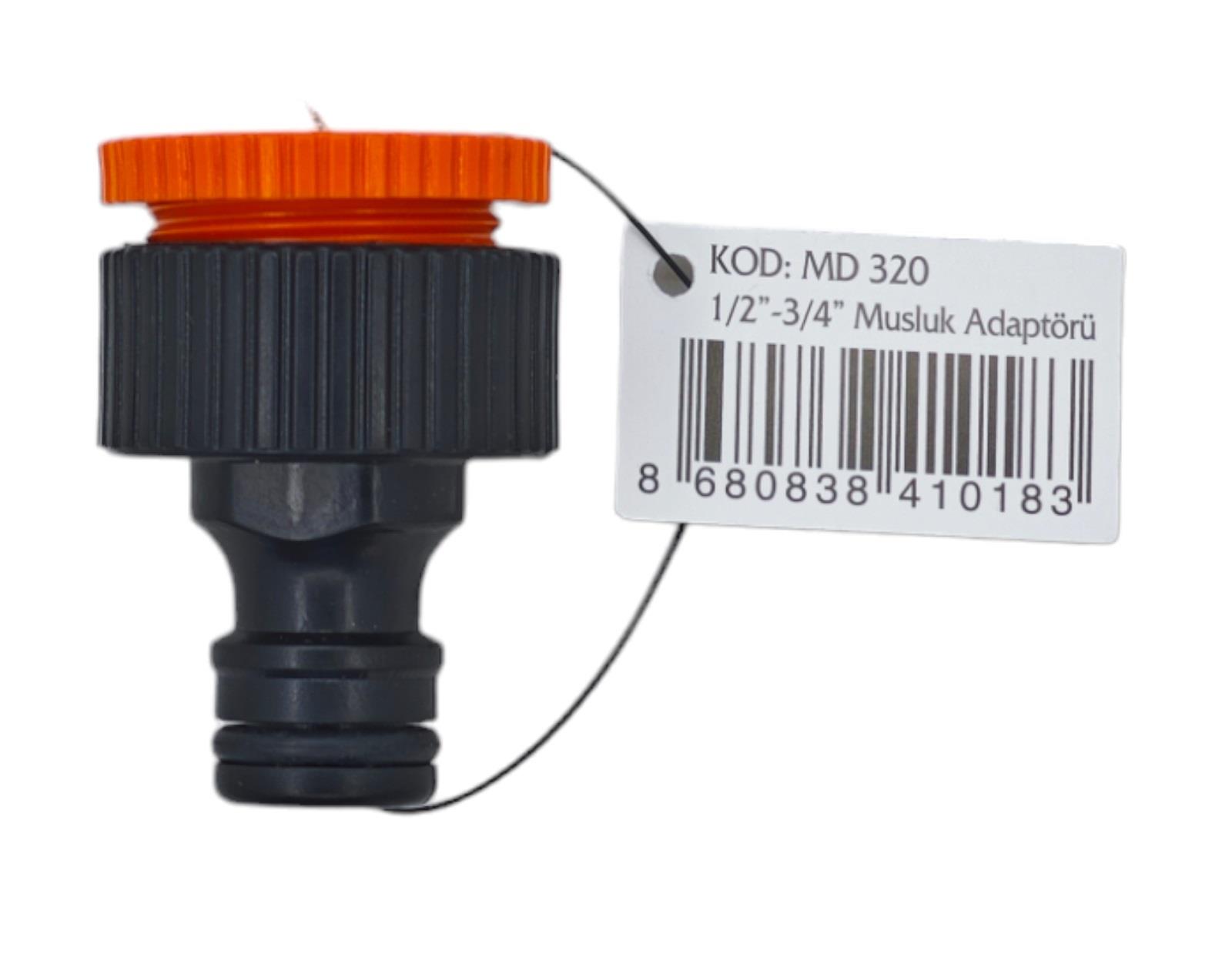 320 Medalyan Musluk Adaptörü 1/2 3/4