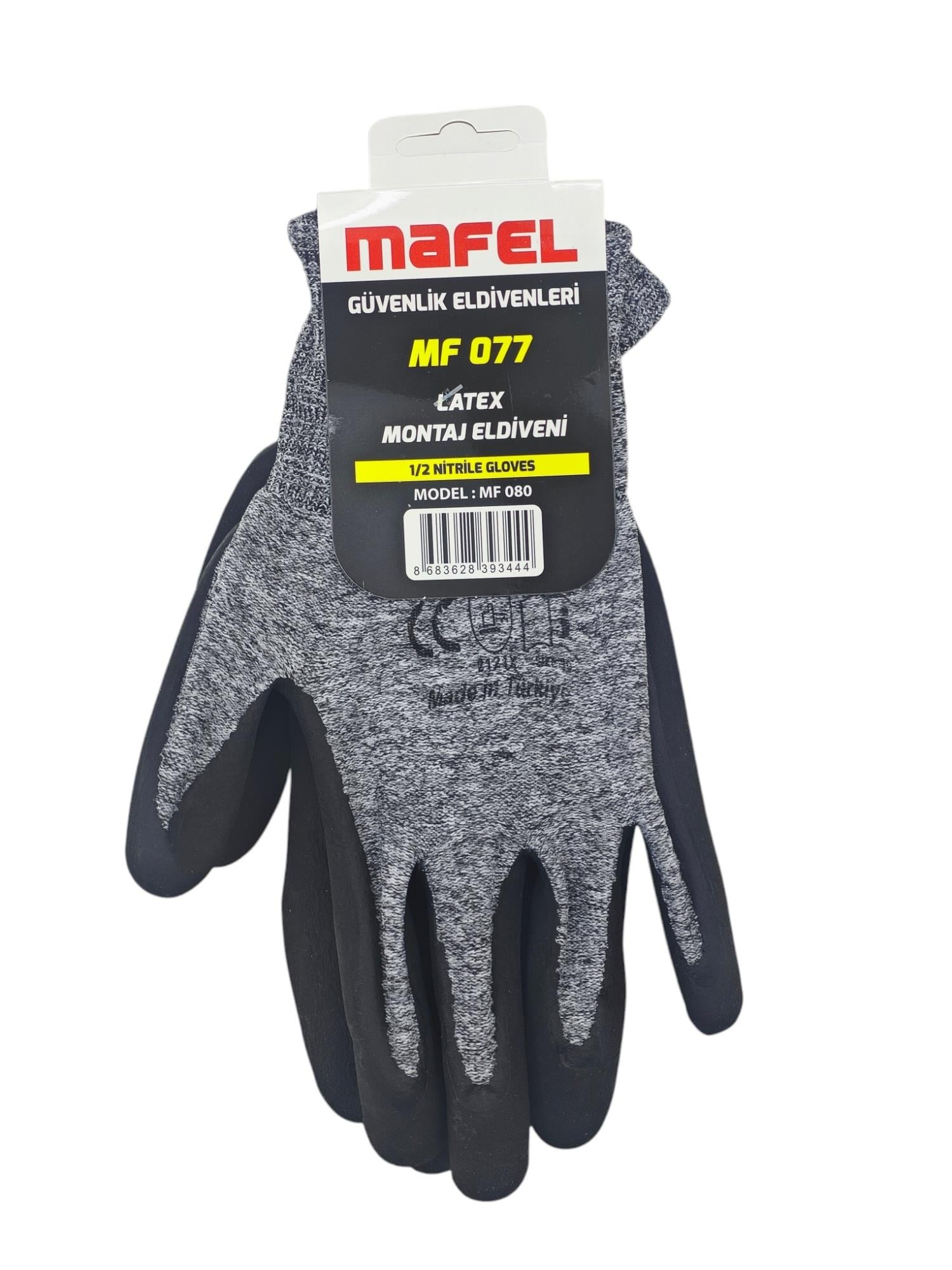 MF 077   Mafel Latex Montaj Eldiveni 1/2 10