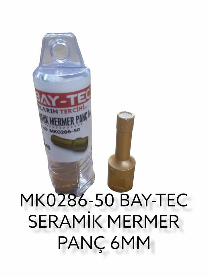 MK0286-50   BAY-TEC SERAMİK MERMER PANÇ 6mm