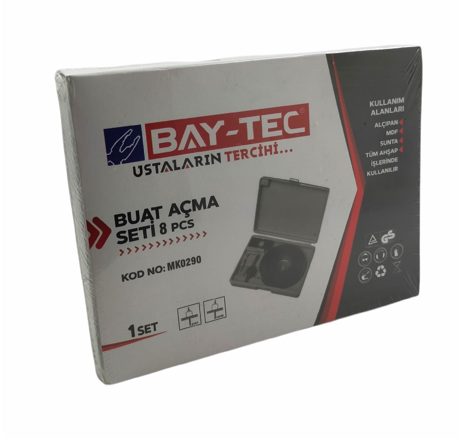 MK0290   BAY-TEC BUAT AÇMA SETİ 8prç