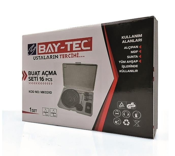 MK0310   BAY-TEC BUAT AÇMA SETİ 16prç