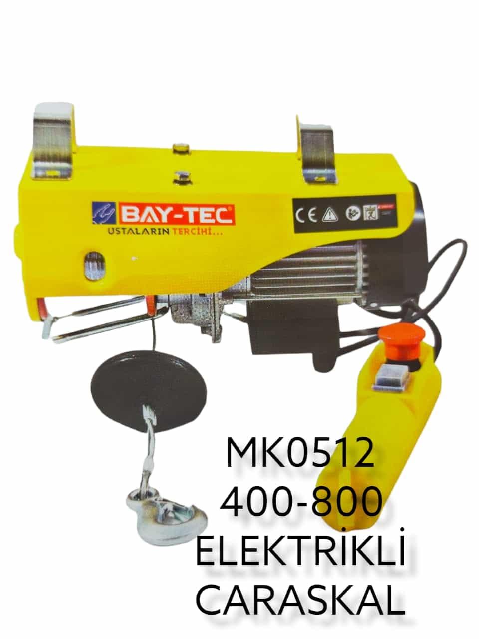 MK0512   BAY-TEC ELEKTRİKLİ CARASKAL 400-800kg