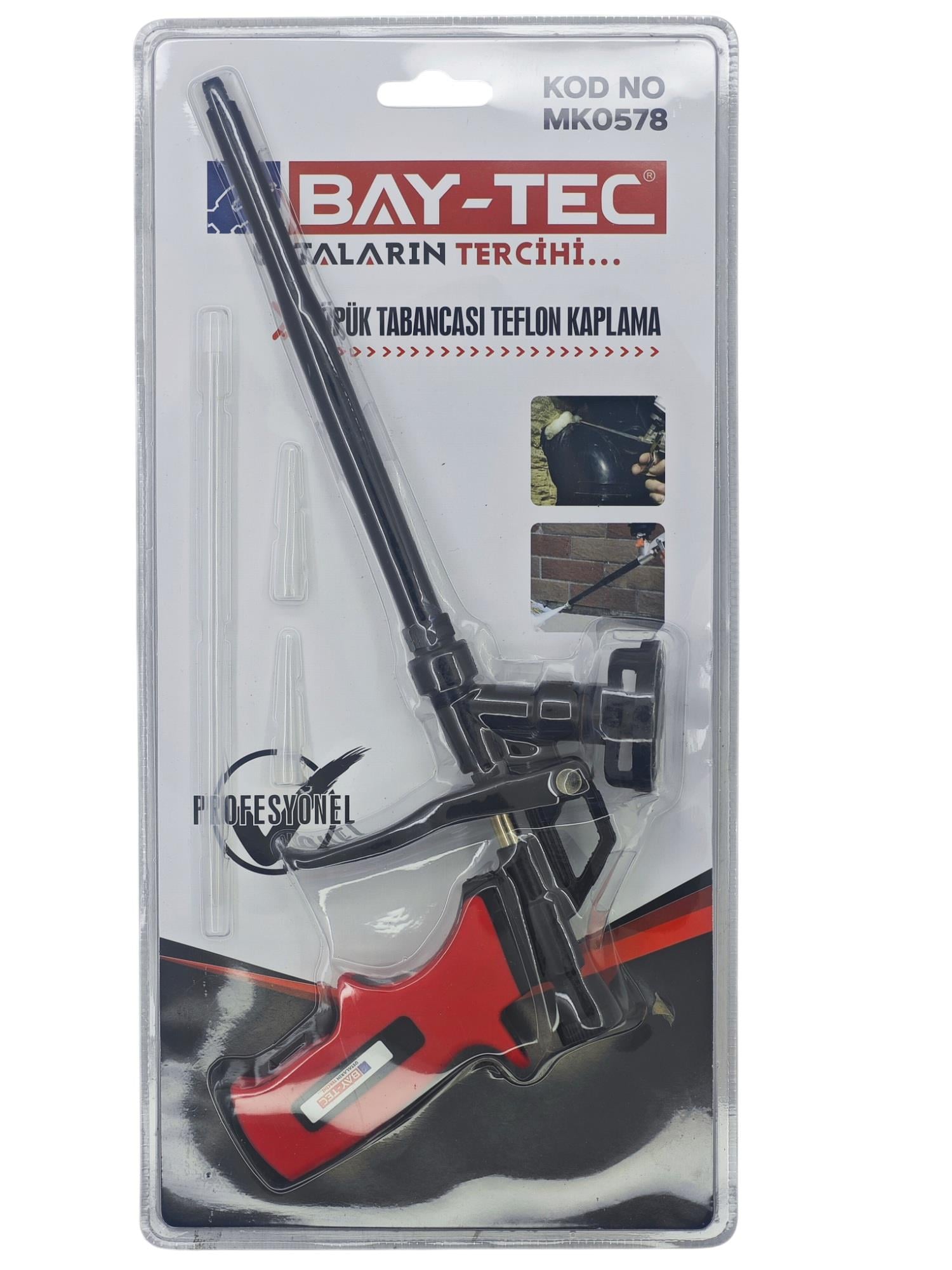 MK0578   Bay-Tec Teflon Kaplı Köpük Tabancası
