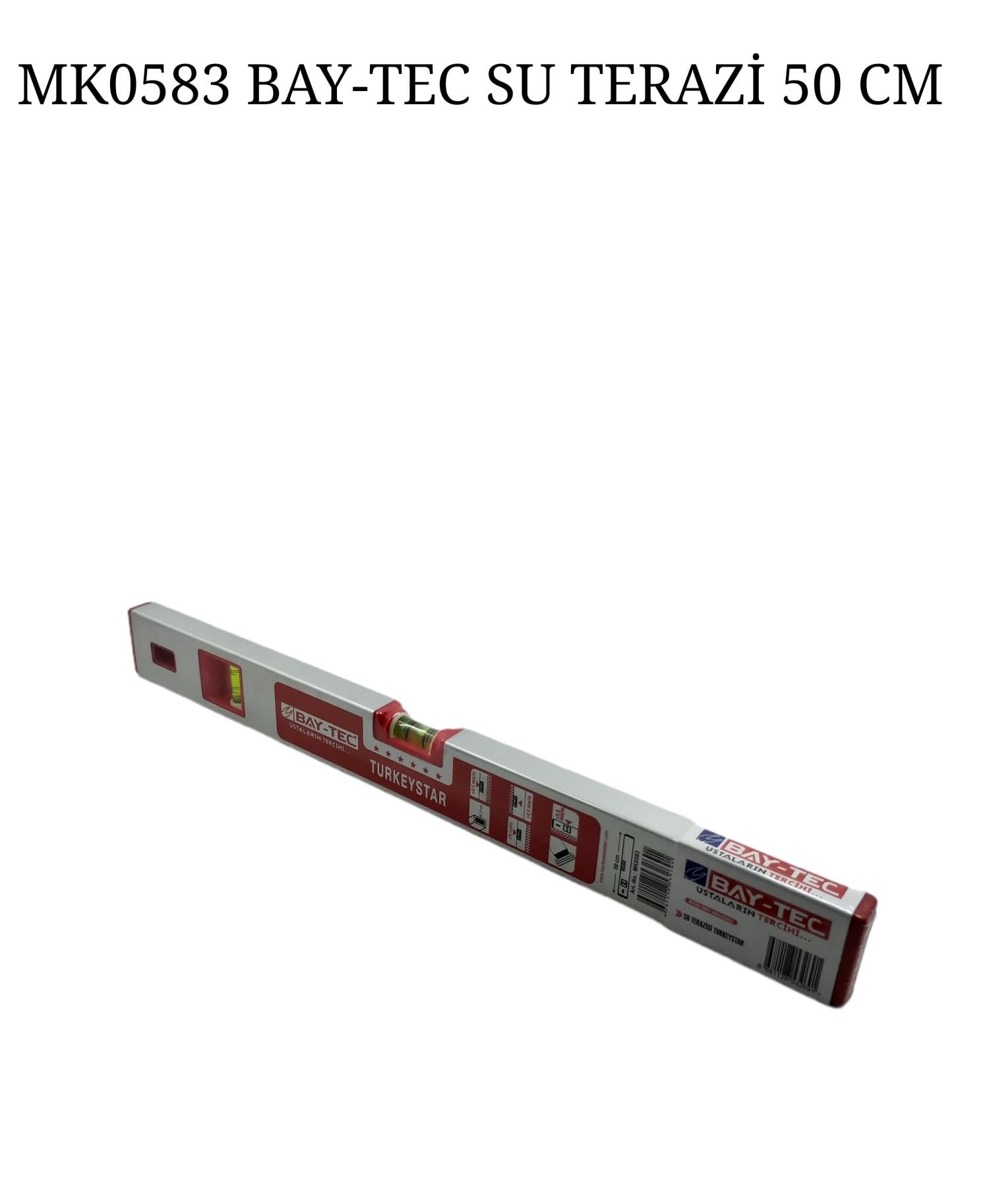 MK0583   BAY-TEC SU TERAZİSİ 50cm