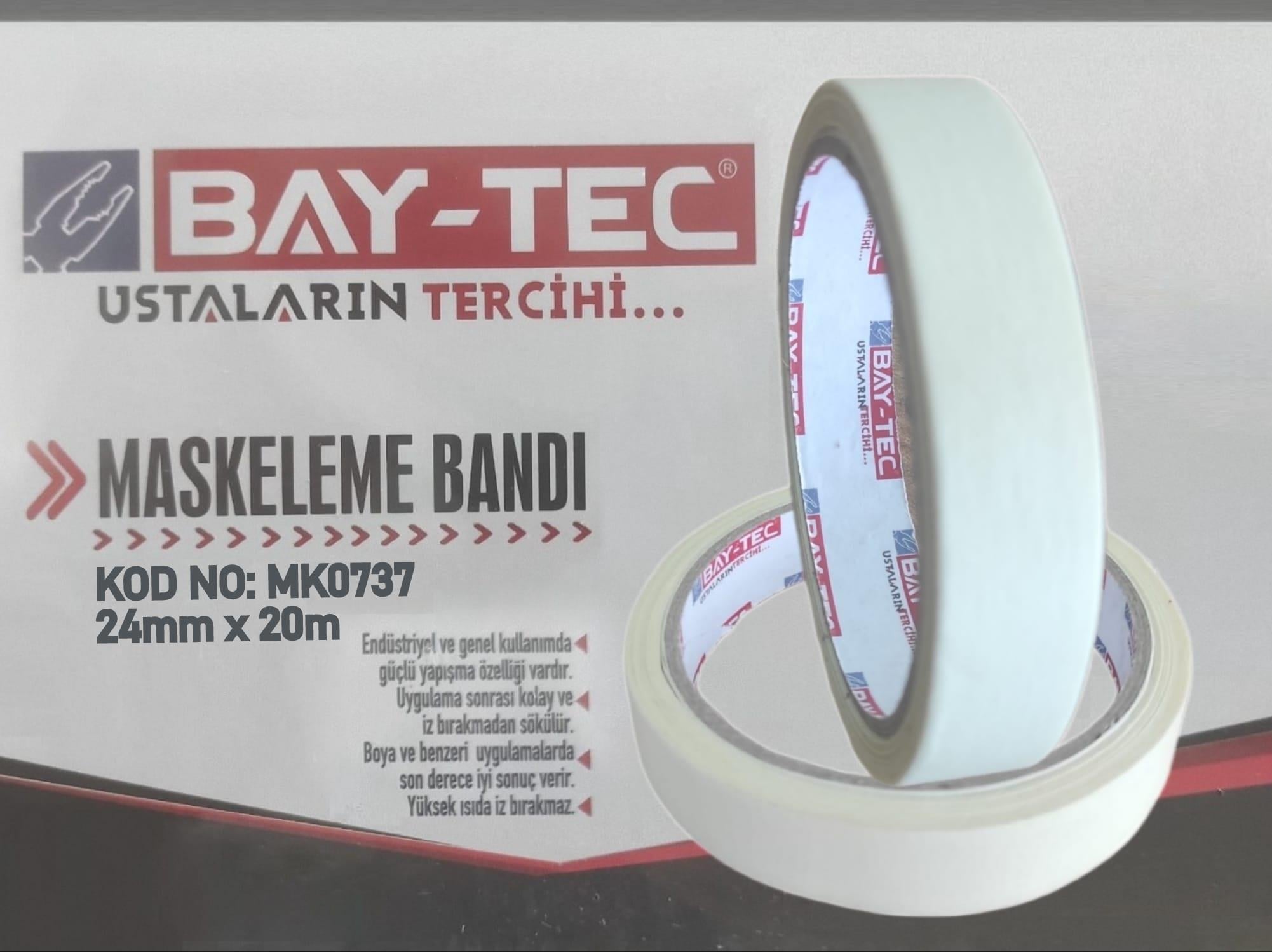 MK0737   BAY-TEC MASKELEME BANTI 24mm*20m