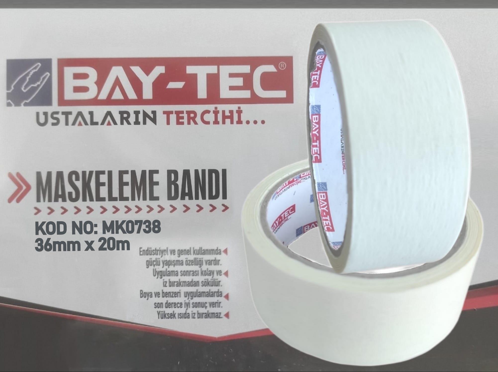 MK0738   BAY-TEC MASKELEME BANTI 36mm*20m