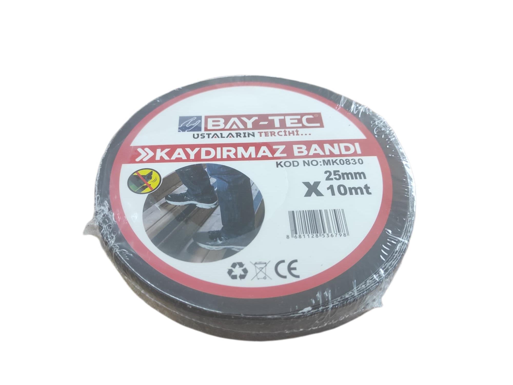 MK0830   BAY-TEC KAYDIRMAZ BAND 25mm*10m